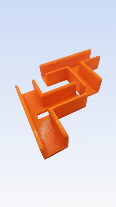 ZESTAW Uchwyt stolarski 3 ręka 4xL + 2xT 2x krzyż do płyty montażowej