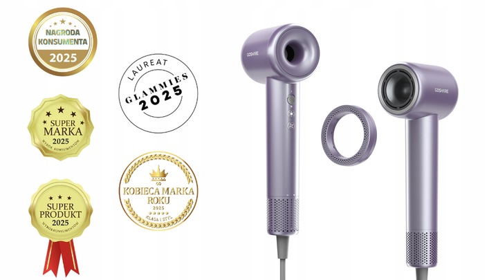 Mocna Suszarka do Włosów COSHARE EssenceRing SuperFlow1 Jonizacja