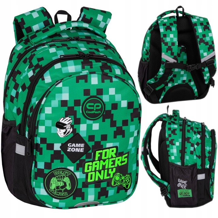 CoolPack plecak szkolny Game Zone tornister 1 2 3 4 klasa dla chłopca