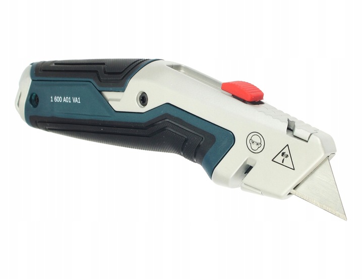 Nóż chowany na ostrza trapezowe BOSCH + 3 ostrza