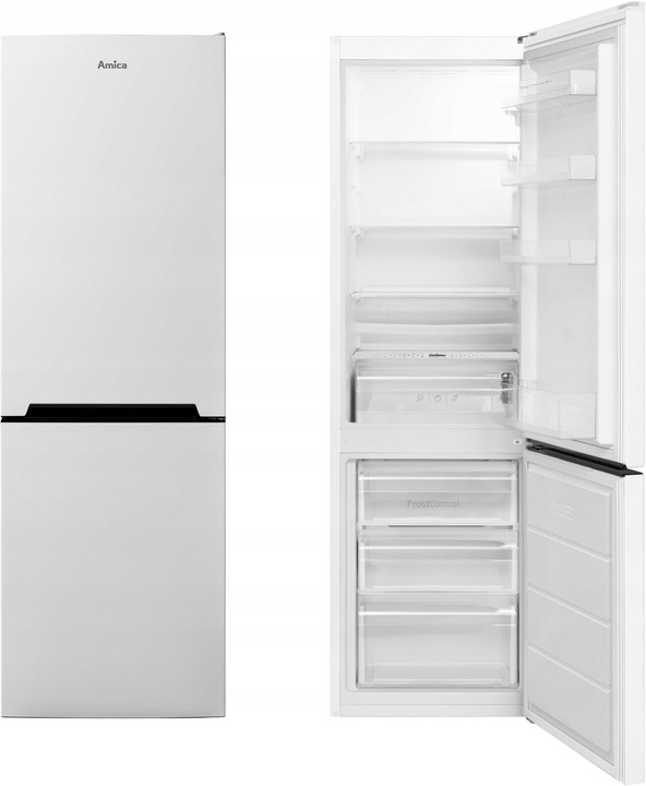 Lodówka AMICA FK2515.4UT(E) 170cm Biała E