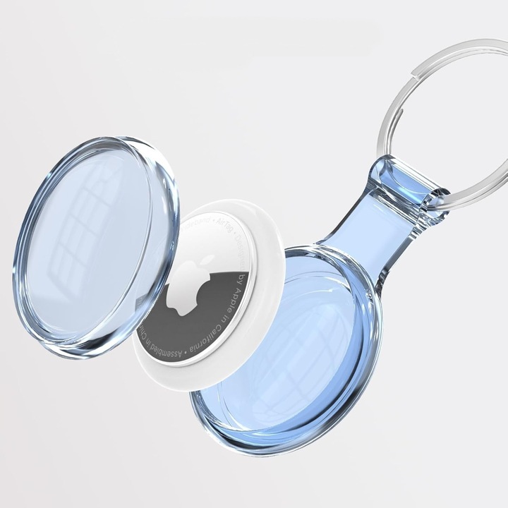 4x ETUI CASE NA LOKALIZATOR APPLE AIRTAG BRELOK + 4x FOLIA HYDROŻELOWA