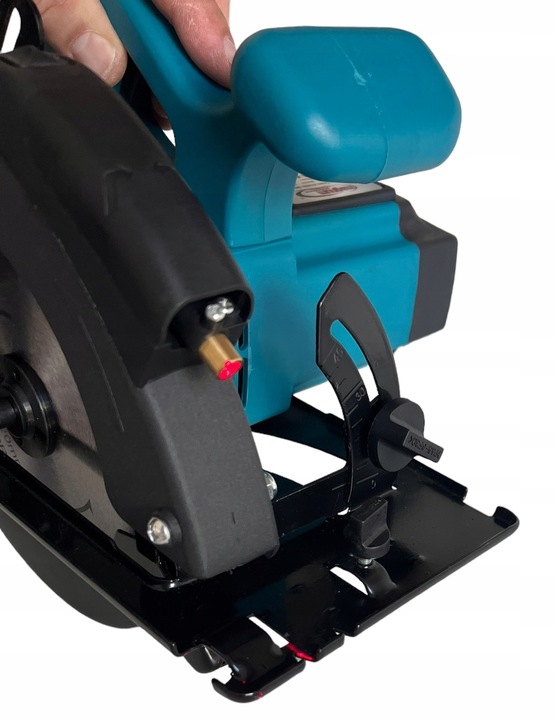 PILARKA TARCZOWA RĘCZNA Z LASEREM PIŁA PRZECINARKA + 3 TARCZE MOCNA