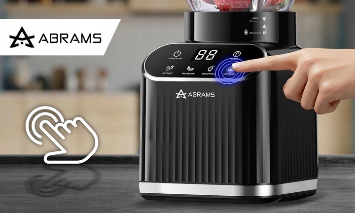 Blender Kielichowy 1500W Szklany 1,5l Bidon 600Ml Ostrza Tytanowe