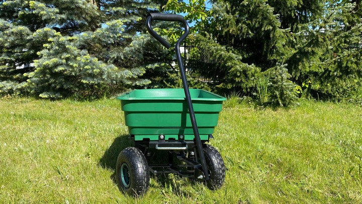 TACZKA WYWROTKA WÓZEK OGRODOWY PRZYCZEPKA METCOR 3w1 TC2145 XXL