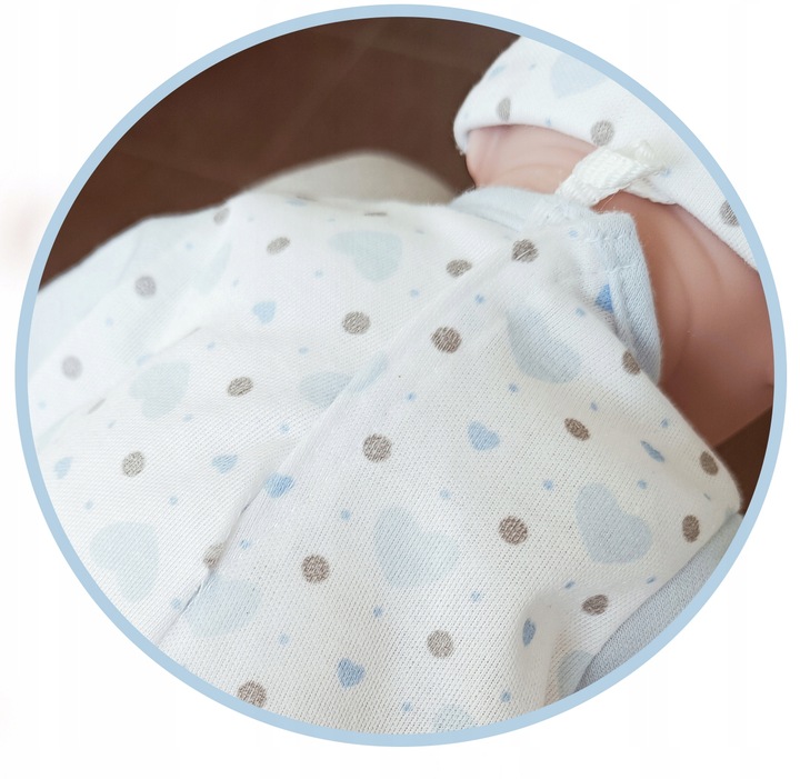 Lalka bobas jak żywa interaktywna miękka duża mówi