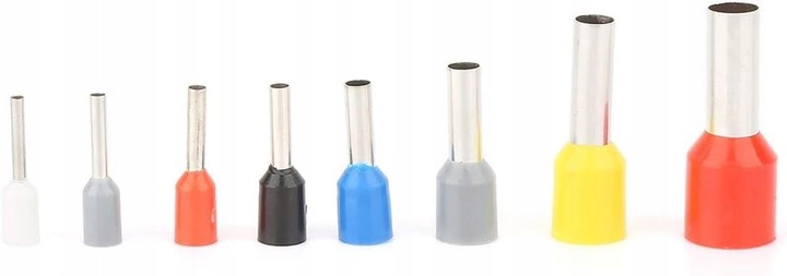 ZACISKARKA PRASKA SZCZYPCE DO KONEKTORÓW KOŃCÓWEK 1200 TULEJEK