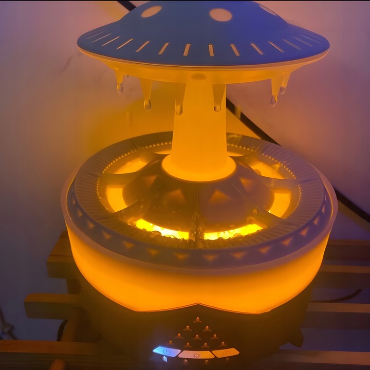 Nawilżacz Powietrza DYFUZOR olejków eterycznych AROMATYZER Grzybek