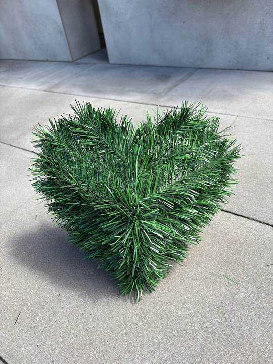 Podkład baza podstawa w kształcie SERCA serce do kompozycji z