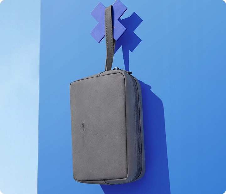 BASEUS SASZETKA TORBA ETUI ORGANIZER PODRÓŻNY WODOODPORNY ELEKTRONIKĘ