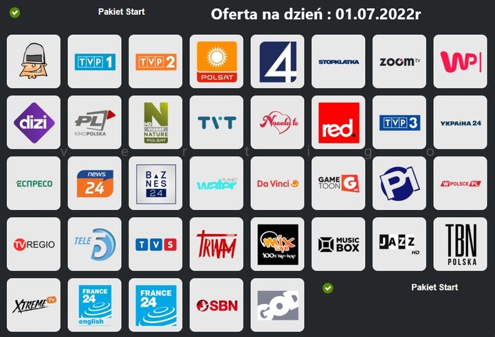 CDA Premium + TV Start, 1 Miesiąc (35+ kanałów TV)