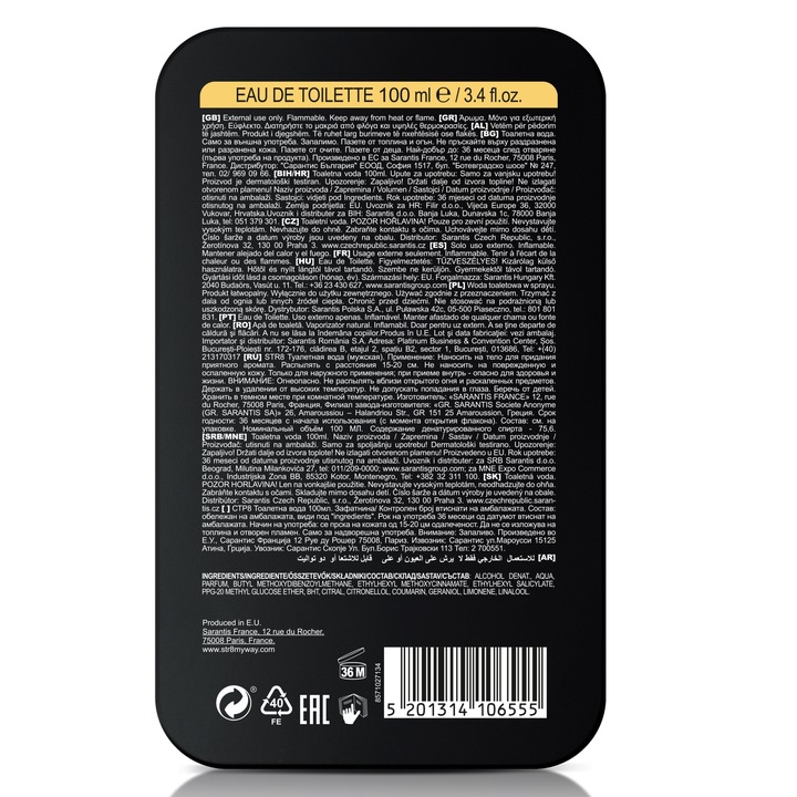 STR8 EDT WODA TOALETOWA MEN 100ML AHEAD