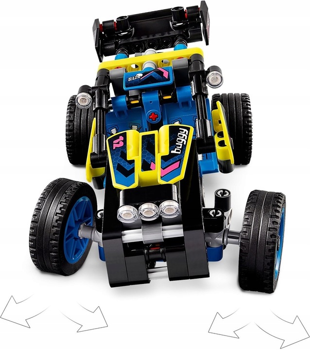 LEGO TECHNICS 42164 WYŚCIGOWY ŁAZIK BUGGY TERENOWY + Torba na Prezent