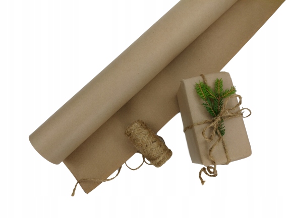 PAPIER DO PAKOWANIA PACZEK 90G/M2 100cm 5KG EKO