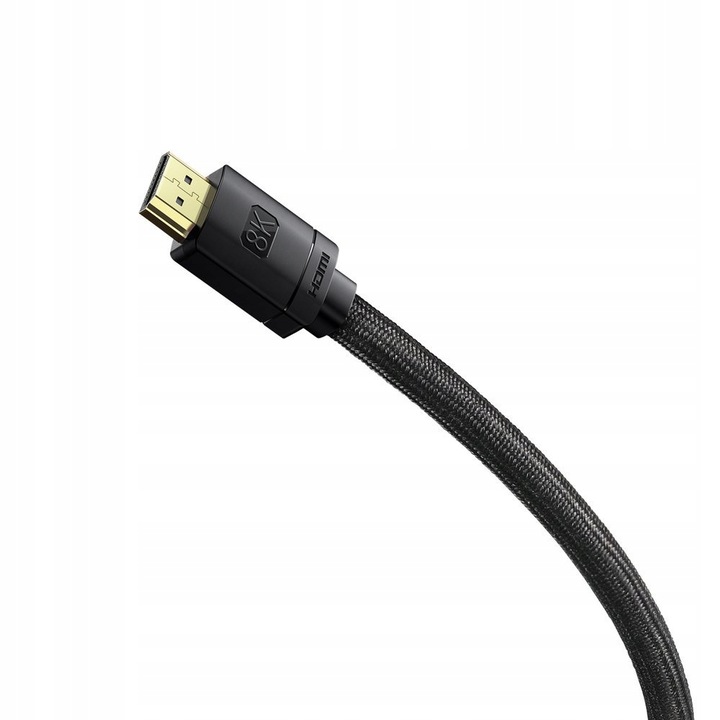 BASEUS KABEL HDMI 2.1 8K 48Gbps 120Hz KABEL DO TELEWIZORA KONSOLI 3m
