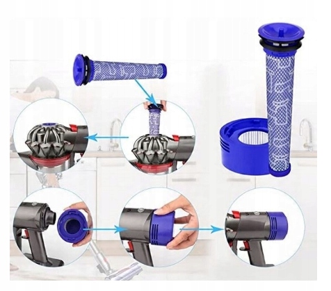 10X FILTR DO DYSON V7 V8