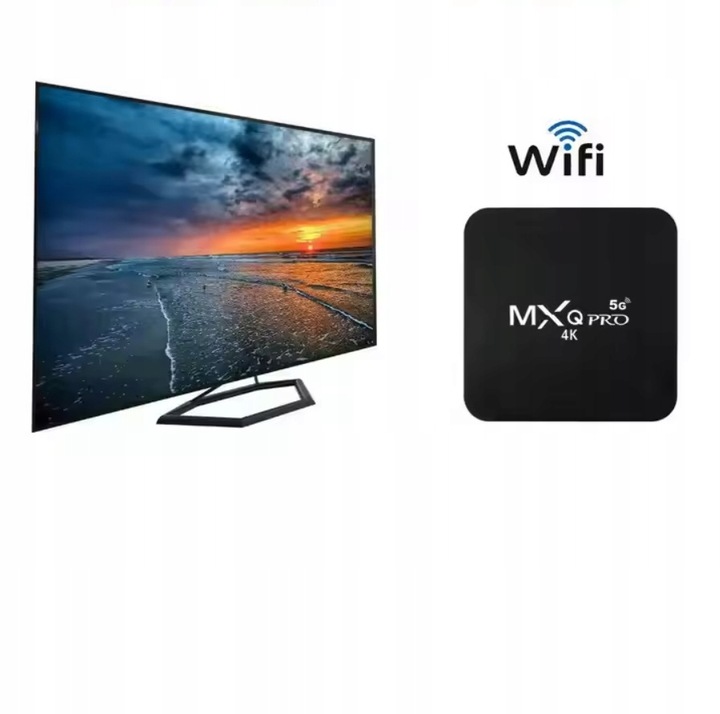 DEKODER ANDROID 7.1 SMART TV BOX 8GB MXQ PRO 4K ODTWARZACZ