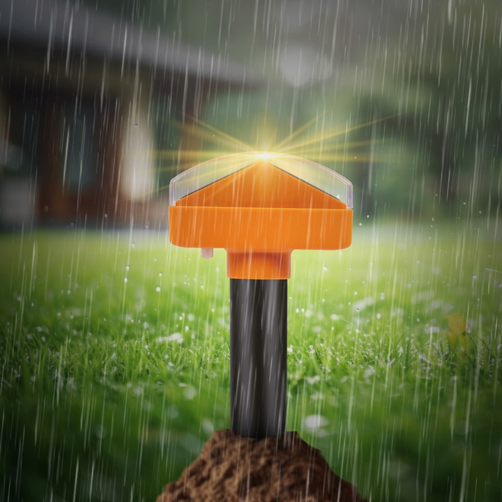 ODSTRASZACZ SOLARNY NA KRETY NORNICE I WĘŻE ODSTRASZACZ KRETÓW WĘŻY (2 SZT)