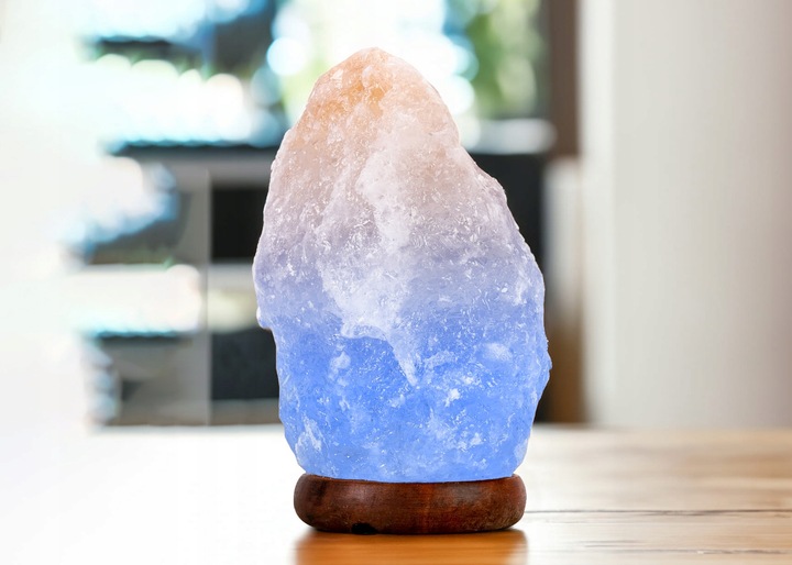 LAMPA SOLNA LAMPKA NOCNA SÓL HIMALAJSKA JONIZATOR BRYŁA SOLI USB