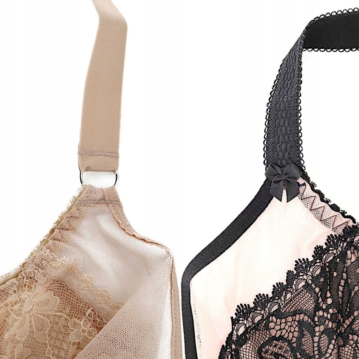 AVA Biustonosz 1396 Crystal czarny 75D