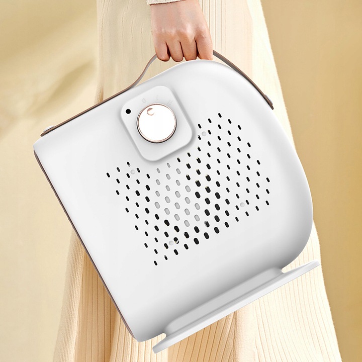 MOCNY GRZEJNIK ELEKTRYCZNY OGRZEWACZ MINI FARELKA HEATER Z DMUCHAWĄ