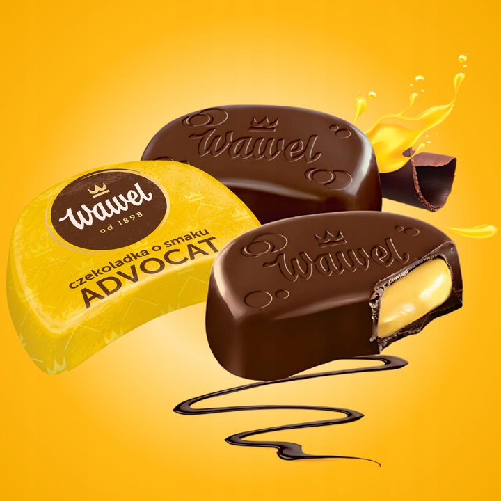 Czekoladki nadziewane Adwokat 1kg Wawel