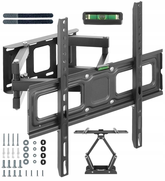 Extra Mocny Obrotowy Uchwyt do Telewizora Wieszak TV 25-70 cali Uniwersalny