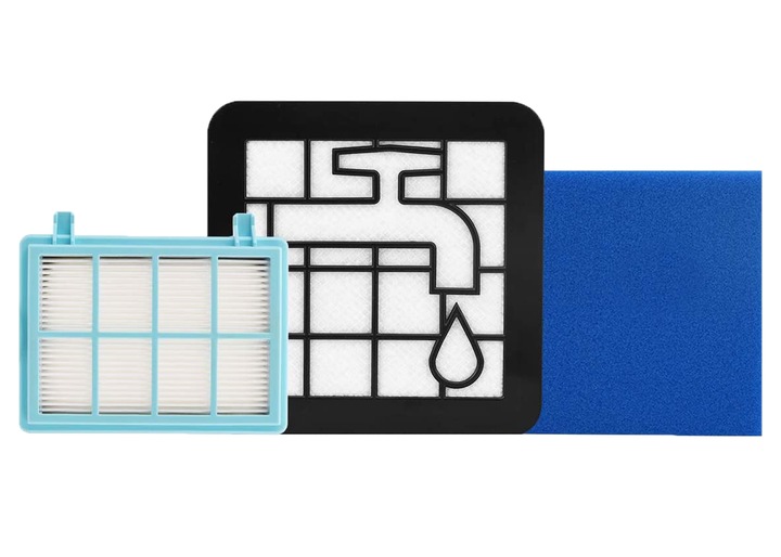 2x Filtr do odkurzacza PHILIPS PowerPro Compact FC9331 FC9333