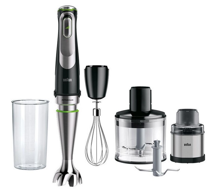 Blender ręczny Braun MultiQuick 9 MQ9138XI 1200W czarno-srebrny