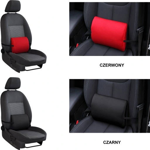 PODUSZKA LĘDŹWIOWA PÓŁWAŁEK POD KRĘGOSŁUP MEMORY