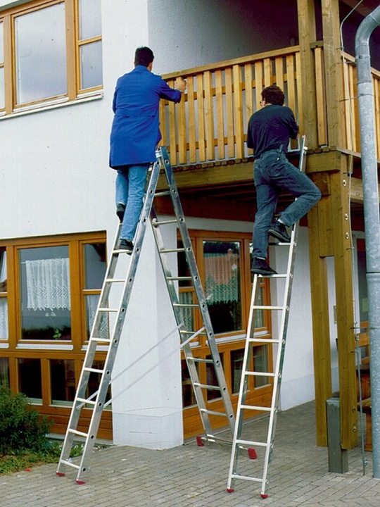 KRAUSE CORDA drabina aluminiowa 3x10 30405