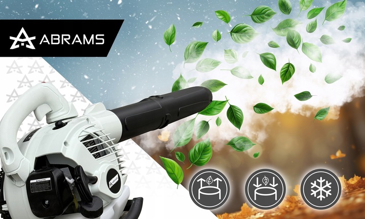 DMUCHAWA SPALINOWA DO LIŚCI OGRODOWA DMUCHAWA Z ROZDRABNIACZEM