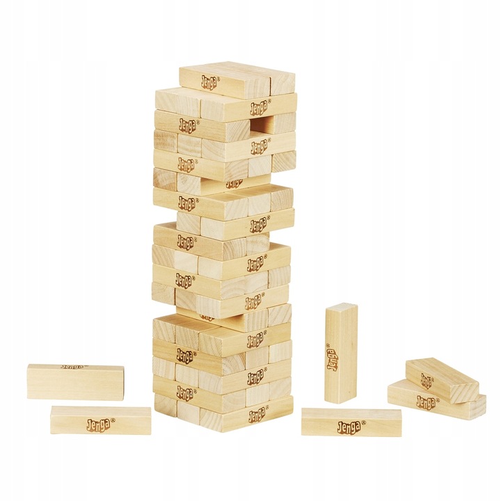 HASBRO GRA ZRĘCZNOŚCIOWA JENGA CLASSIC