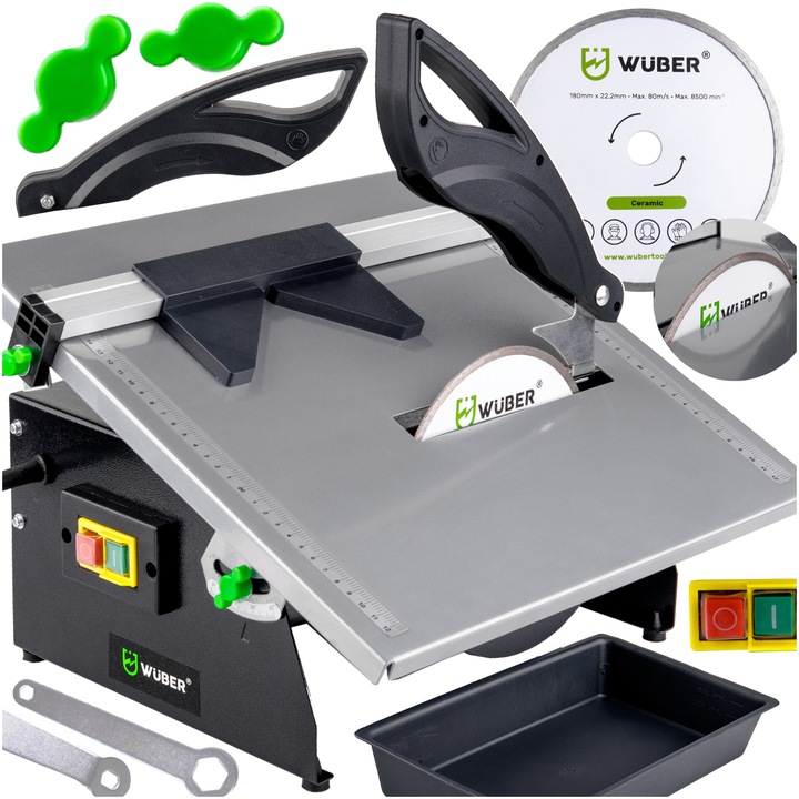 PIŁA STOŁOWA PRZECINARKA PŁYTEK STOLIK DO GLAZURY NA MOKRO SUCHO REGULACJA