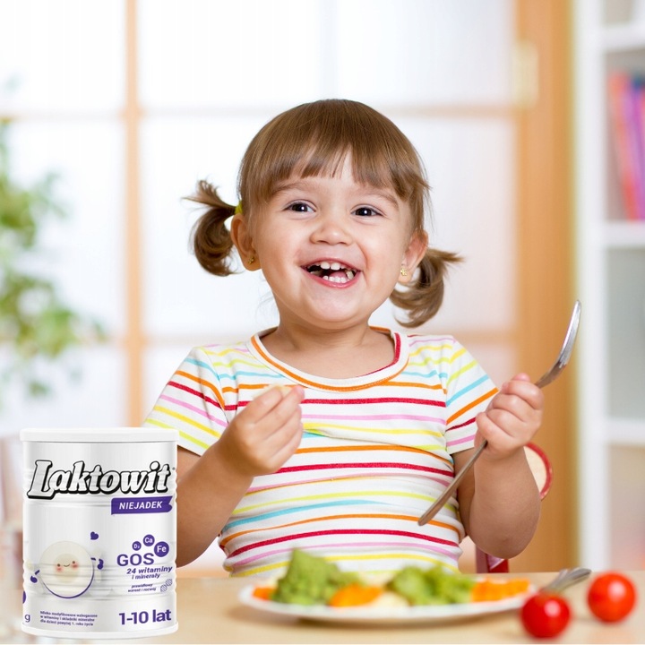 Mleko Modyfikowane Odżywcze Niejadek Laktowit 1-10 lat 400 g