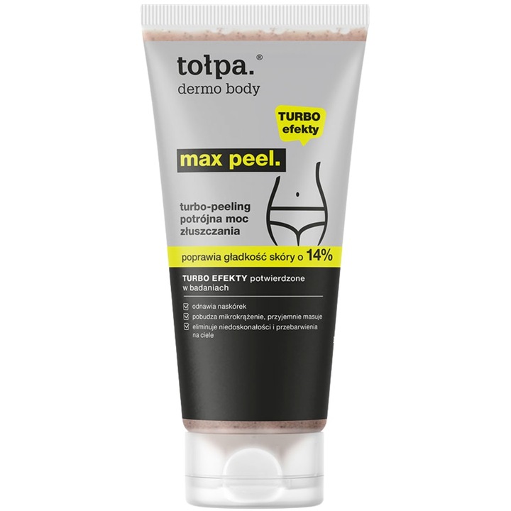 Tołpa Dermo Body Max Peel Turbo Peeling do Ciała Złuszczający 200ml