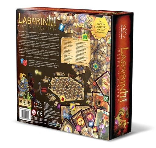 GRA PLANSZOWA Labirynt Ścieżki Przeznaczenia TWÓJ PREZENT na Walentynki
