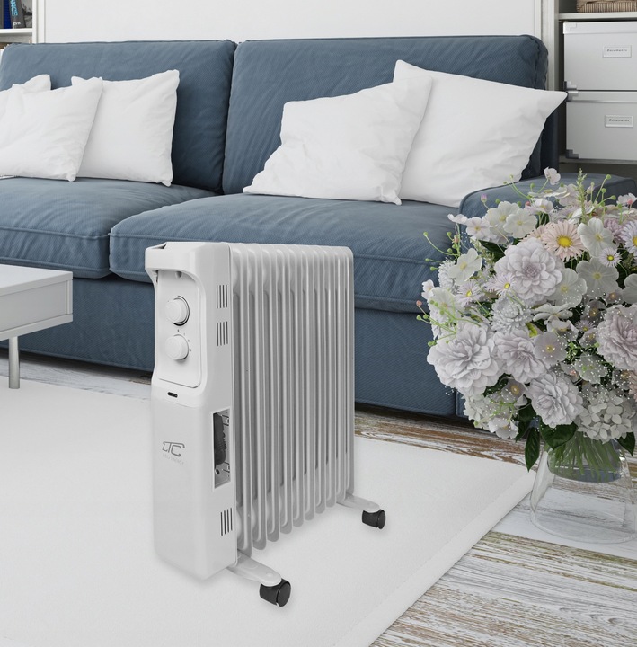 GRZEJNIK ELEKTRYCZNY OLEJOWY OLEJAK 2500W DUŻA MOC XXL 11 ŻEBEREK