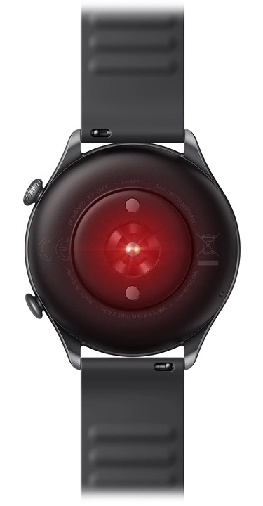 Zegarek Amazfit GTR 3 czarny grafitowy GPS Bluetooth smartwatch AMOLED