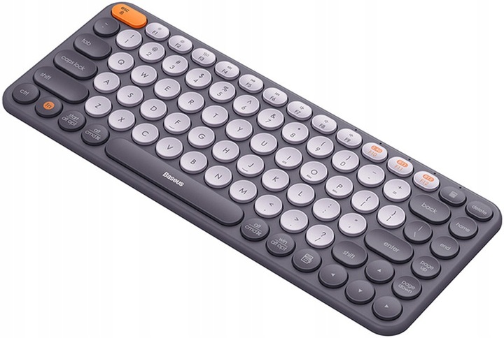 Klawiatura bezprzewodowa Baseus K01A Bluetooth Szara