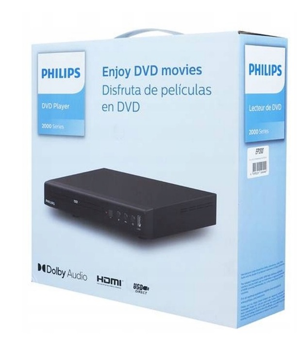 Odtwarzacz DVD do telewizora z USB CD HDMI Philips