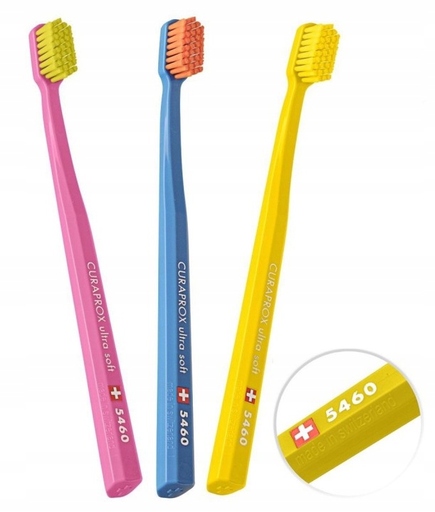 CURAPROX szczoteczka do zębów miękka CS 5460 Ultra Soft Eco Pack 3 szt