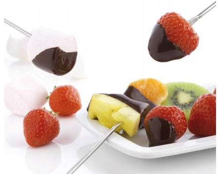 ZESTAW DO FONDUE FOUNDE ELEKTRYCZNY GARNEK DLA 8 OSÓB 1500W 3L 8 X WIDELEC