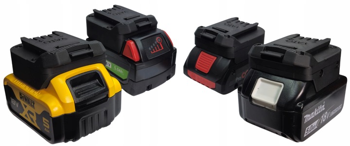 Adapter, przejściówka z baterii Makita 18V na narzędzia Yato 18V