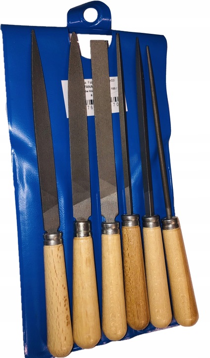 BEFANA Zestaw pilników do metalu kluczykowe Polski