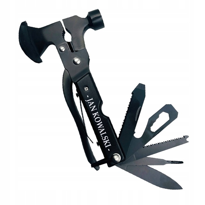 MULTITOOL 17w1 Z GRAWEREM prezent dla faceta męża dziadka na 18-99