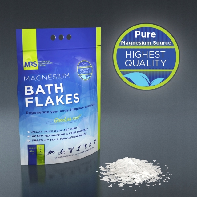Chlorek Magnezu Płatki magnezowe do kąpieli MRS 4 kg