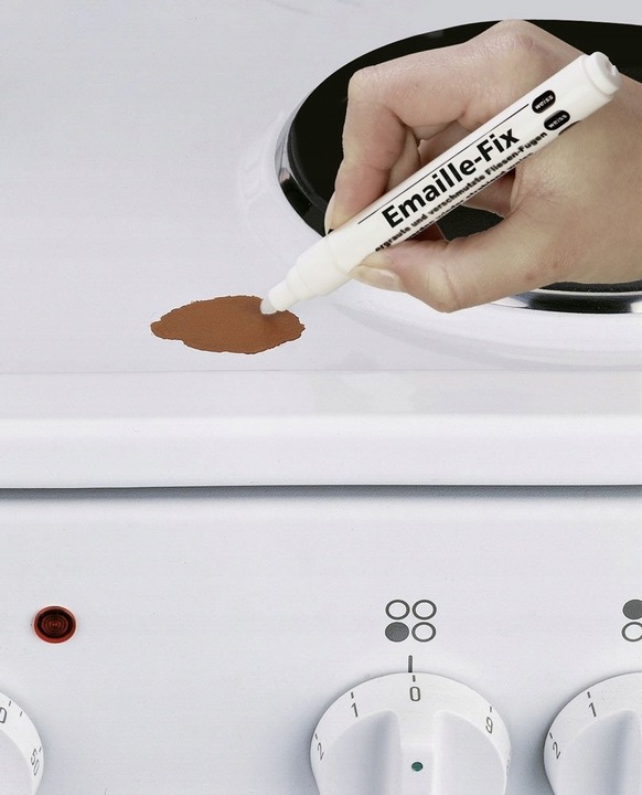 MARKER DO EMALIOWANIA WANIEN sprzętu AGD biały 6ml