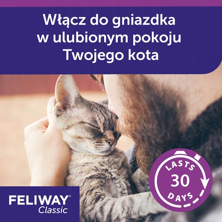 FELIWAY DYZFUZOR + wkład 48 ml feromony dla kota