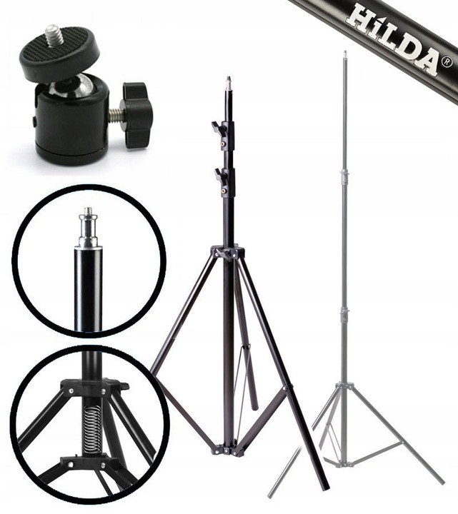 STATYW DO LASERA TRIPOD 2,9M POZIOMIC LASEROWEJ STABILNY WYSOKI